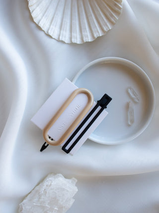 Byron Clip Duo - Cream + Black