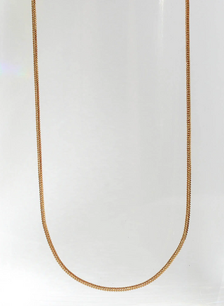 Dainty Box Chain Necklace