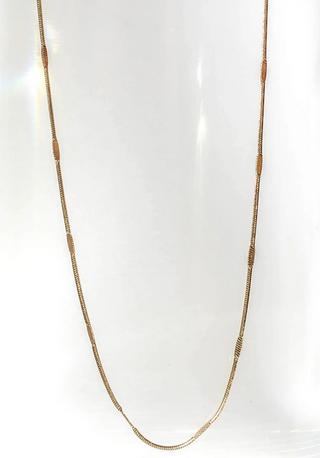 Pressed Chain Necklace